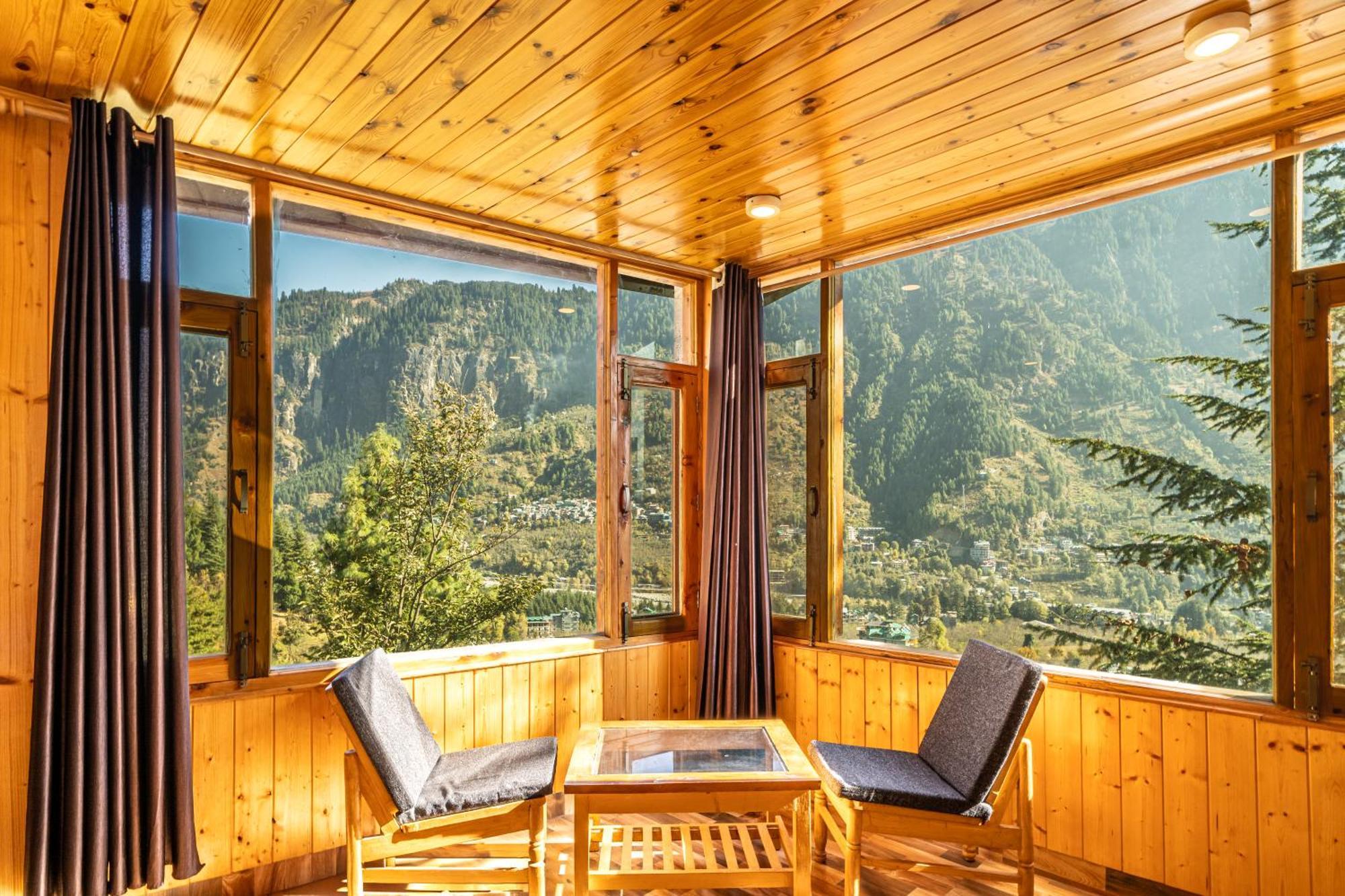 Villa Timberwolves à Manāli Extérieur photo