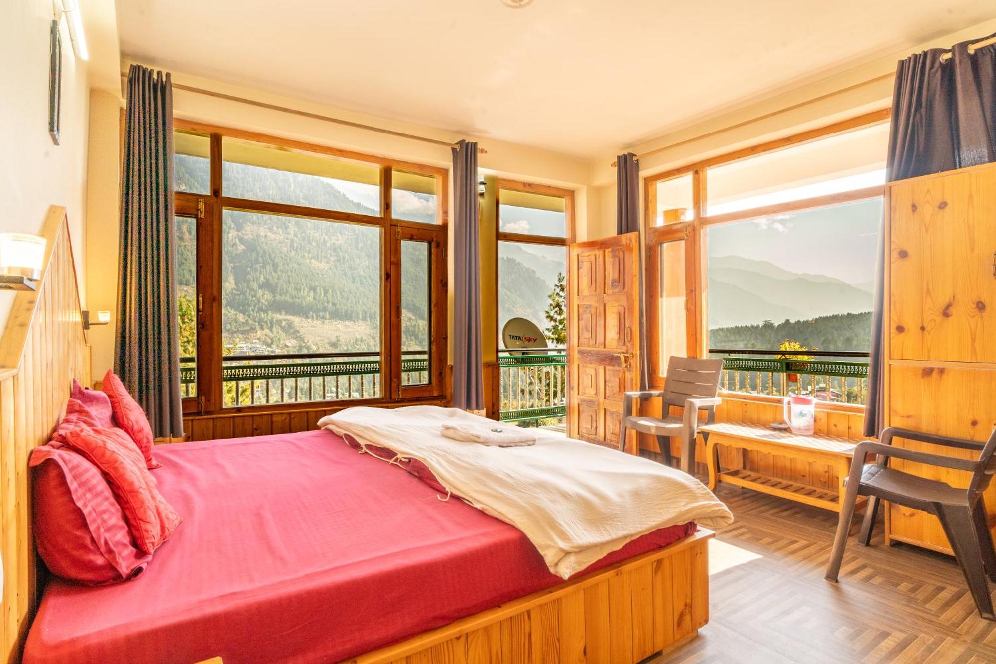 Villa Timberwolves à Manāli Extérieur photo