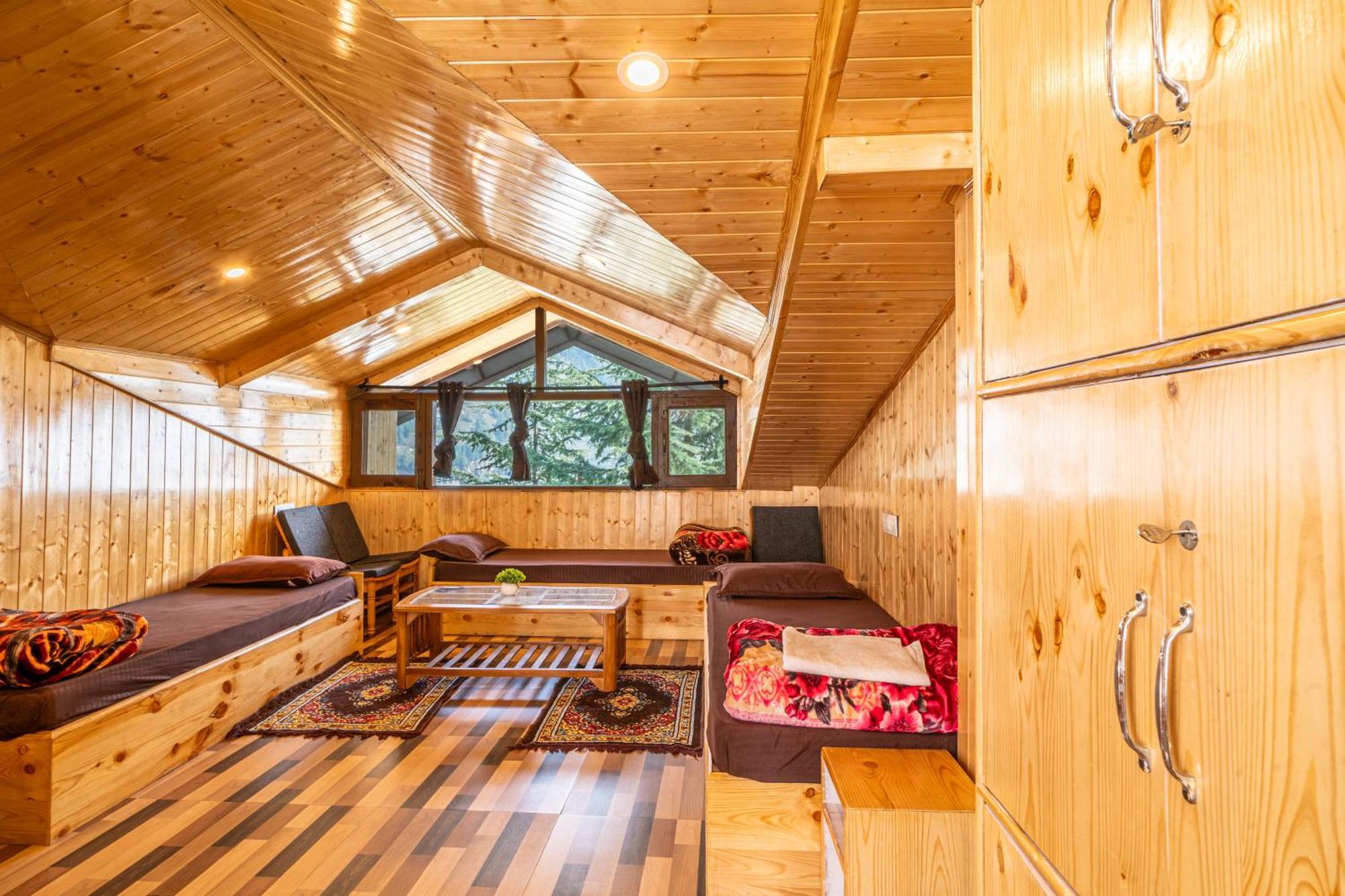 Villa Timberwolves à Manāli Extérieur photo