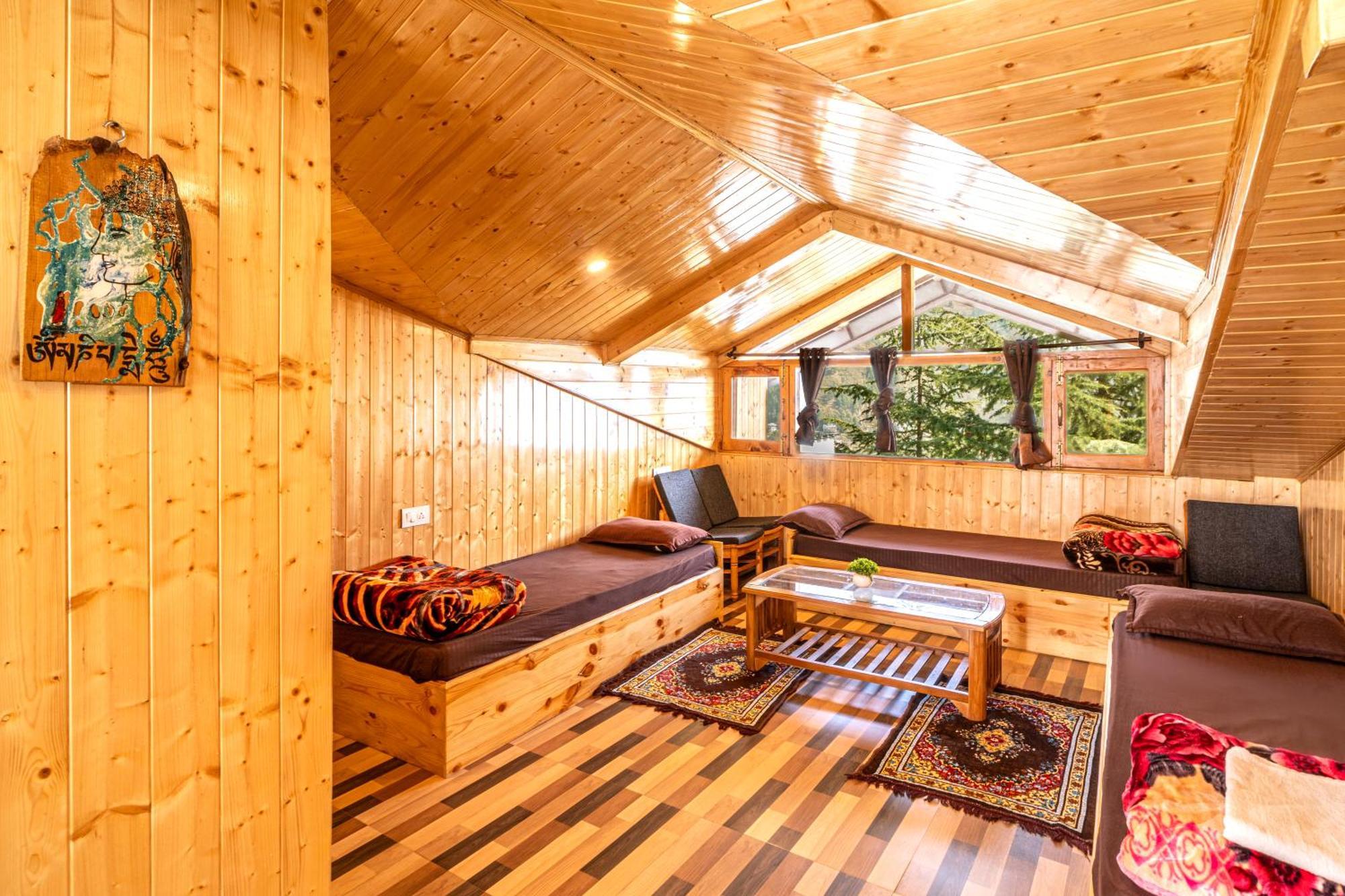 Villa Timberwolves à Manāli Extérieur photo