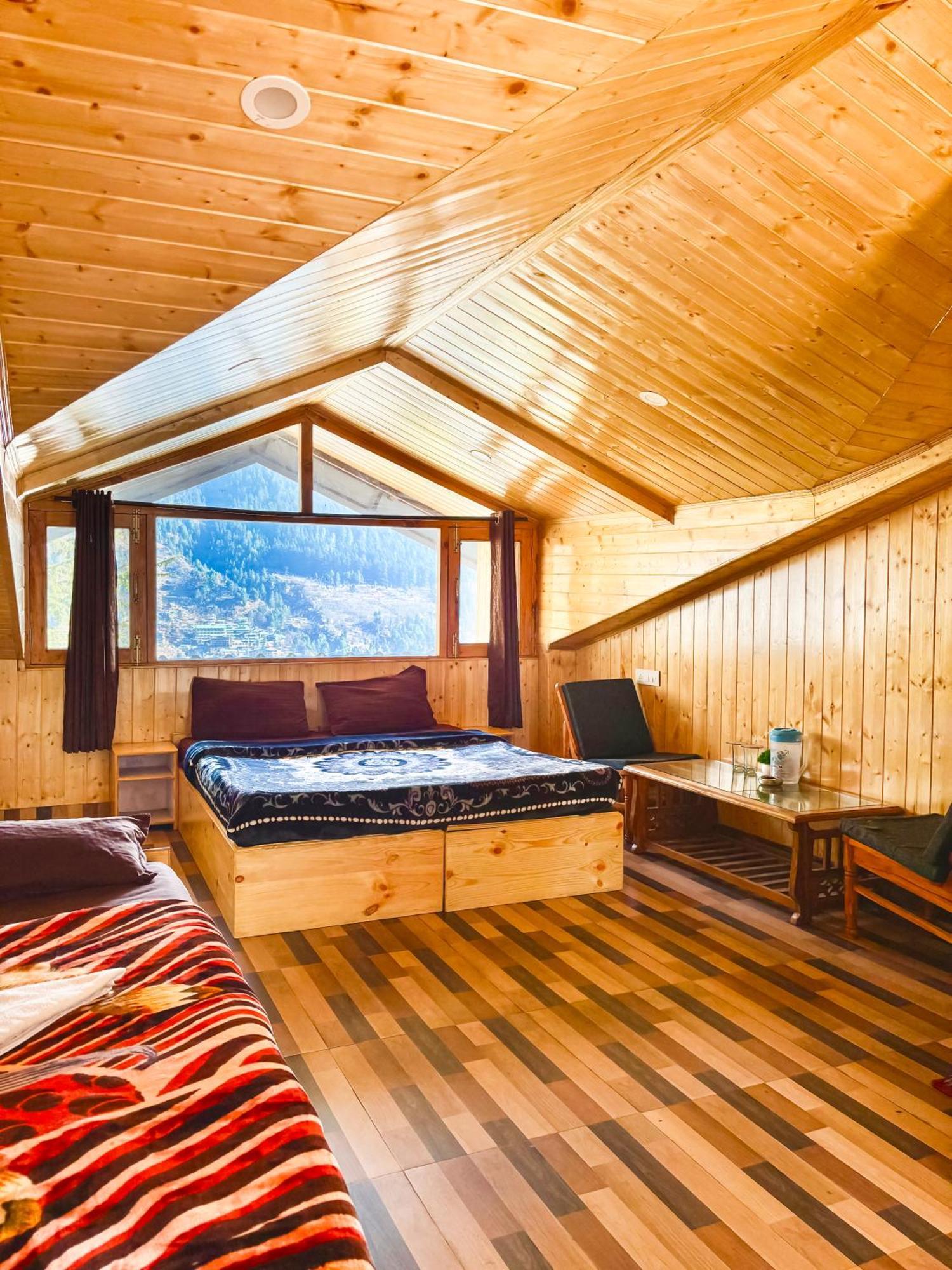 Villa Timberwolves à Manāli Extérieur photo